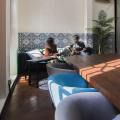 Office at Tanjong Pagar | Product Seen: [Energie Lounger & Terrazzo x Carrie Side Table]